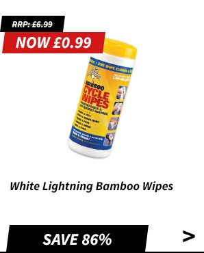 White Lightning Bamboo Wipes
